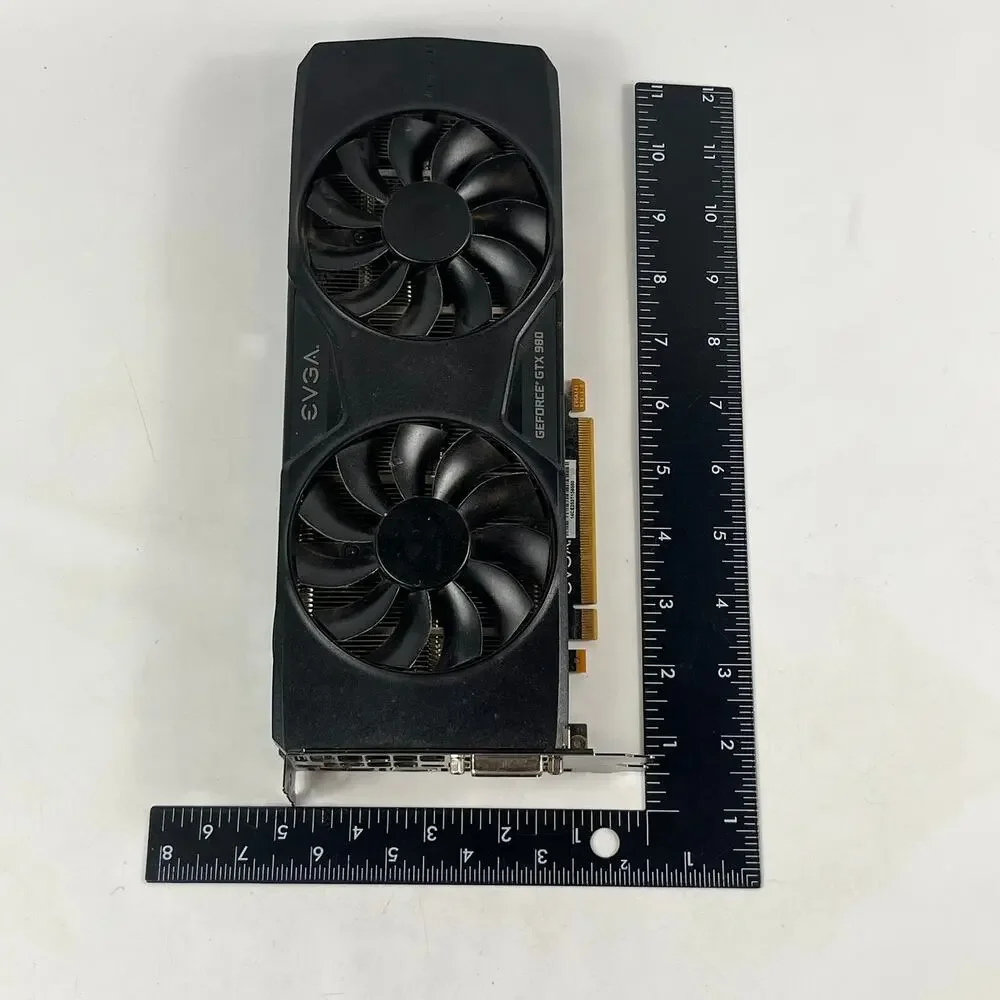 EVGA GeForce GTX 980 4GB ACX 2.0 GPU For Parts or Repair No Display
